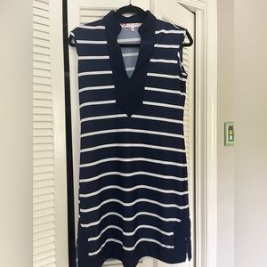 Jude Connally Kristen Dress, Navy/White Stripe, S